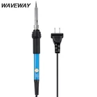 Паяльник для подключения к USEUUK 110V220V 60W Регулируемая Температура Электрический припой паяльная станция сварочные инструменты для ремонта