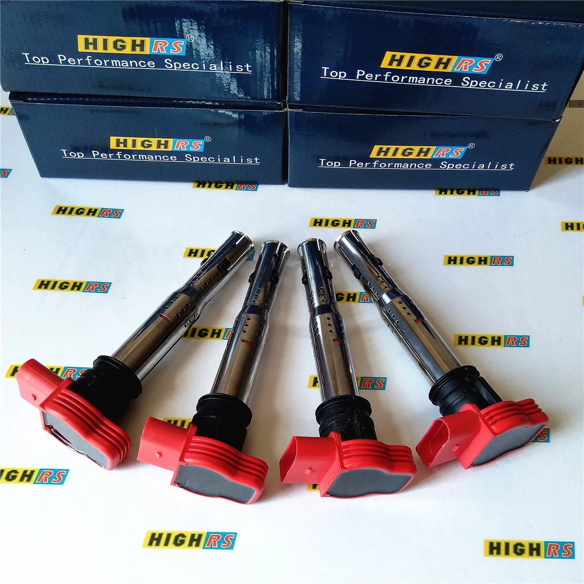 Катушка зажигания для Audi Volkswagon 1.8L 2.0L 2.5L 3.2L 4.2L A3 A4 A5 RS4 RS5 Q3 Q5 TT L4 L5 V8 Beetle EOS Golf