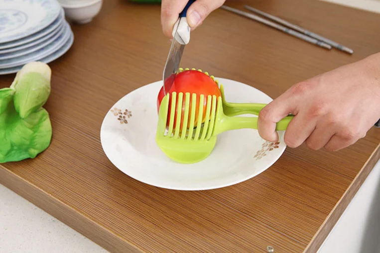 Машина для нарезки томатов и лимонов круглая машина картофеля Кухонная