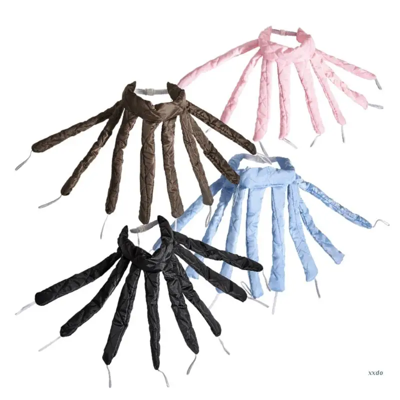 

No Heat Curls Headband Flexible DIY Wave Hair Curlers Birthday Party Daily Use for Curling Hair Skin Friendly Soft