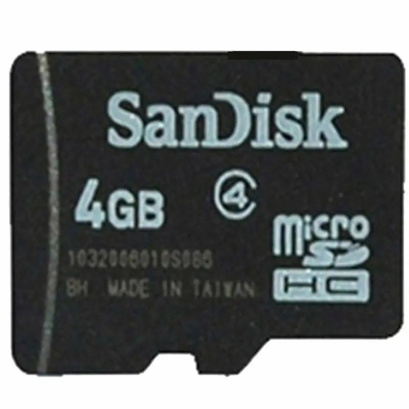 Двойной Флеш накопитель SanDisk Memory Card 2 ГБ/4 ГБ/8 ГБ/16 ГБ/32 ГБ Micro SD карта Class4 флеш
