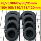 70 мм 80 мм 90 мм 100 мм 110 мм Сменные круглые подушечки для ушей Высококачественные мягкие белковые накладки для ушей универсальные амбушюры для наушников