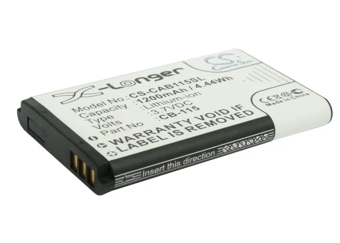 Аккумулятор Cameron Sino 1200mAh для CAT B100 CB-115 | Электроника