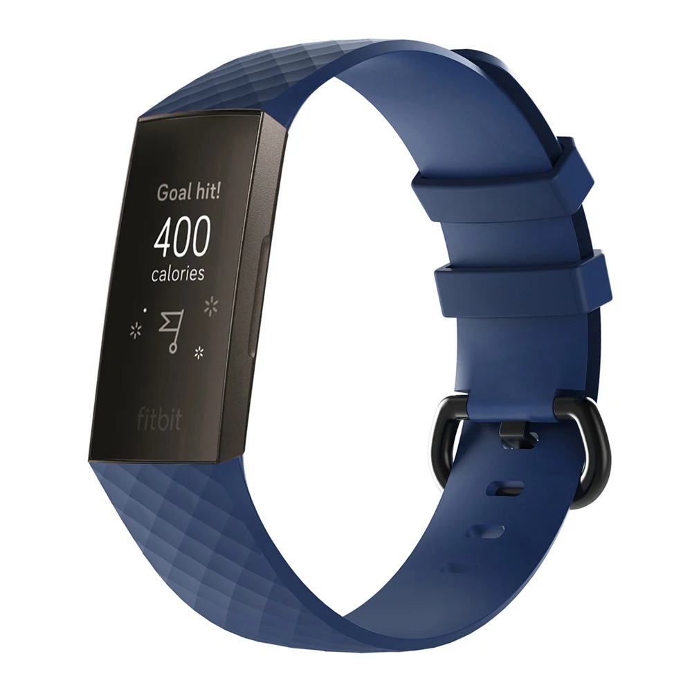 Смарт-часы ремешок для Fitbit заряд 3 спортивных игр на открытом воздухе, мягкий Замена TPU браслет ремешок для смарт-браслет ремень аксессуар
