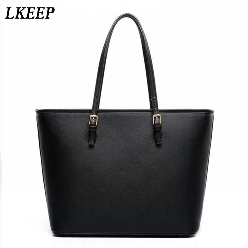 

Bag Fashion Women Leather Handbag Brief Shoulder Bags Black White Large Capacity Luxury Handbags Tote Bags Designer Bolsos