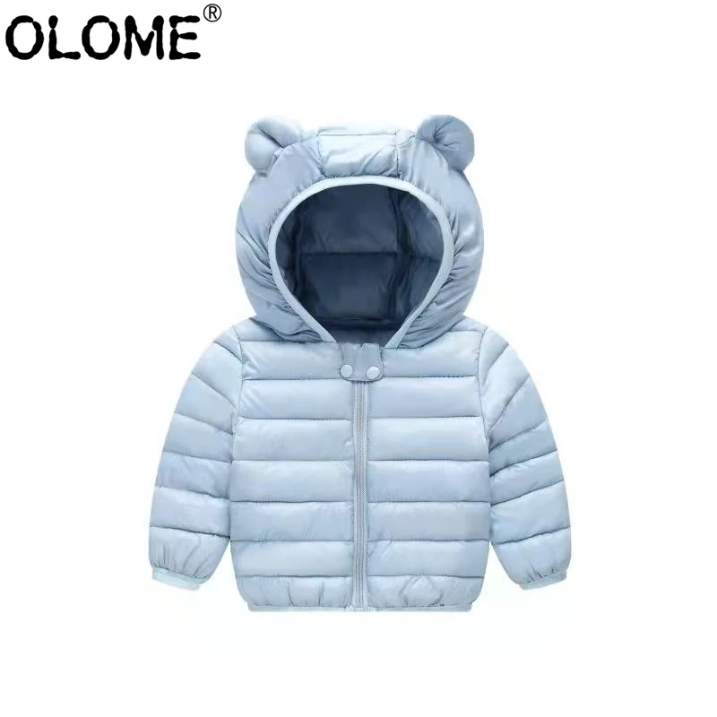 Детский пуховик зимняя одежда для маленьких мальчиков куртка-пуховик девочек