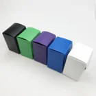 Черный лотоса Портативный 80 карт колода коробка классический Цвет настольные игры карты TCG двухслойные чехол для Magica картыПКМYGOсбор