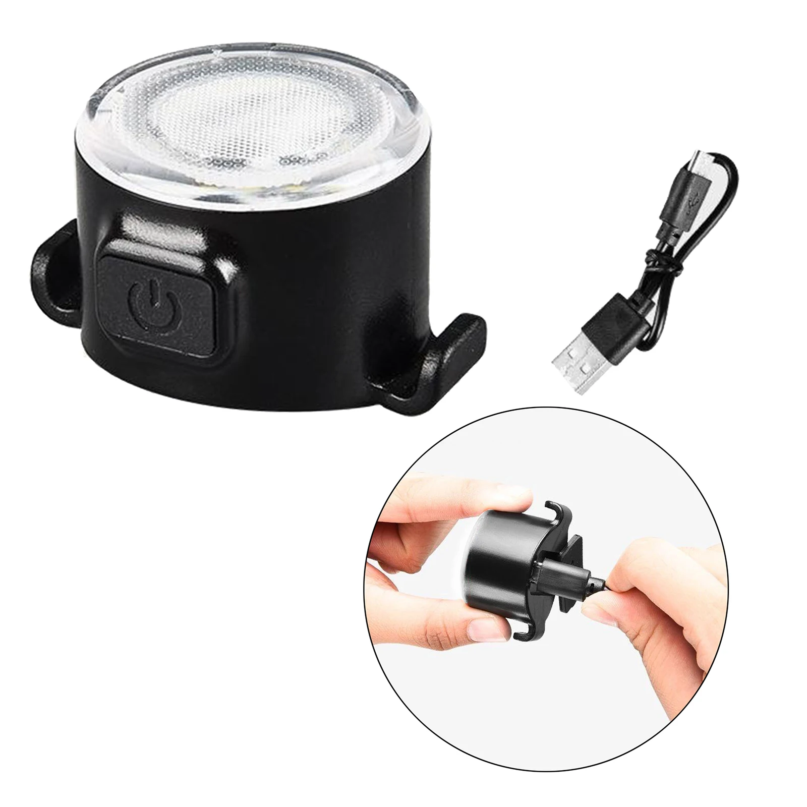 

USB LED Bicycle Headlight Bike Cycling Head Light Front Lamp