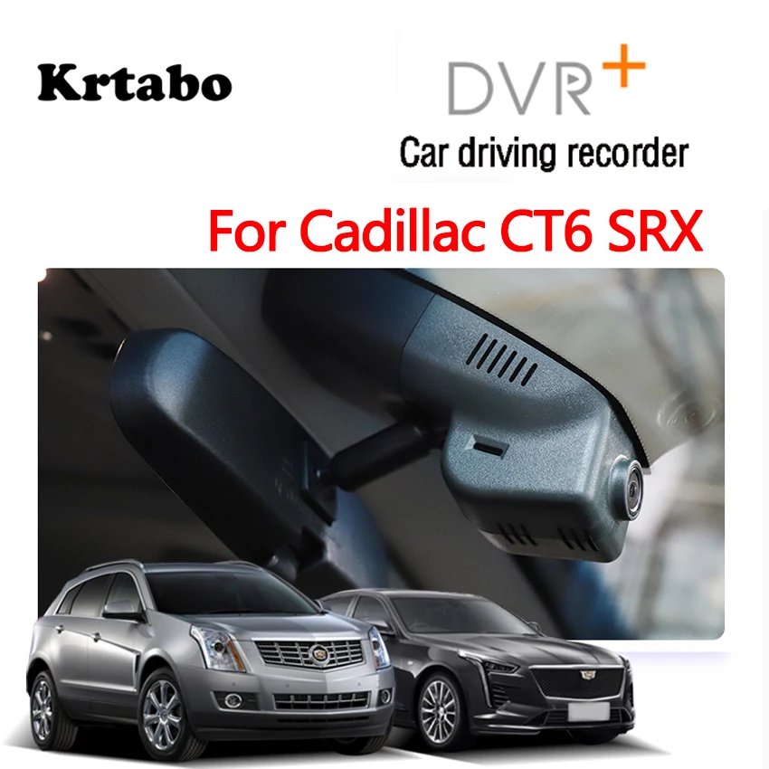 Для Cadillac CT6 SRX Автомобильный видеорегистратор Wifi DVR мини камера Novatek 96658 HD 1080P