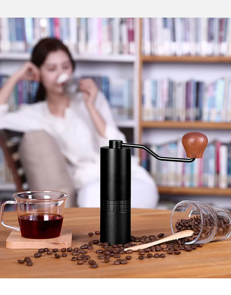 Новая стильная ручная кофемолка Высококачественная шлифовальная машина для