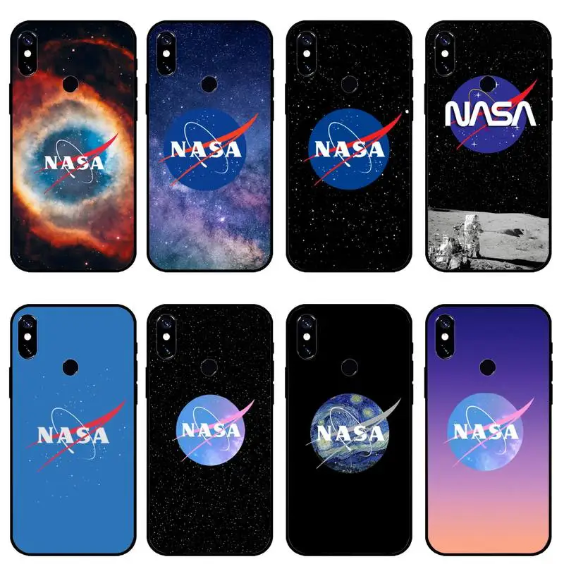 

Space NASAS beautiful black Phone Case For Xiaomi Redmi 7 8 9t a3Pro 9se k20 mi8 max3 lite 9 note 9s 10 pro