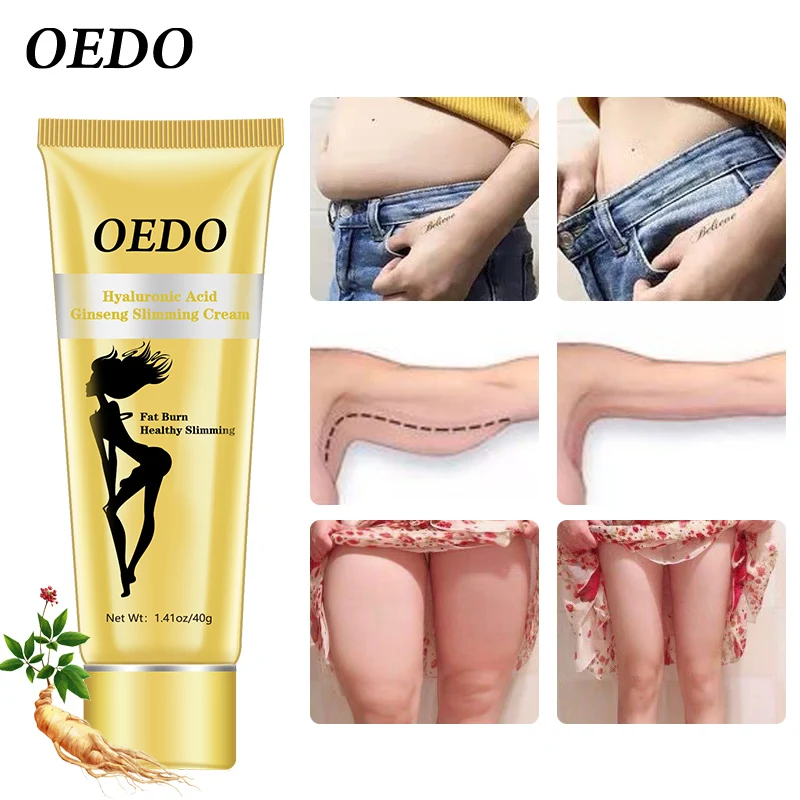 OEDO Ginseng Slimming Cream Reduces Fat Burning On The Abdomen And Waist Massage Whitening Body Care |