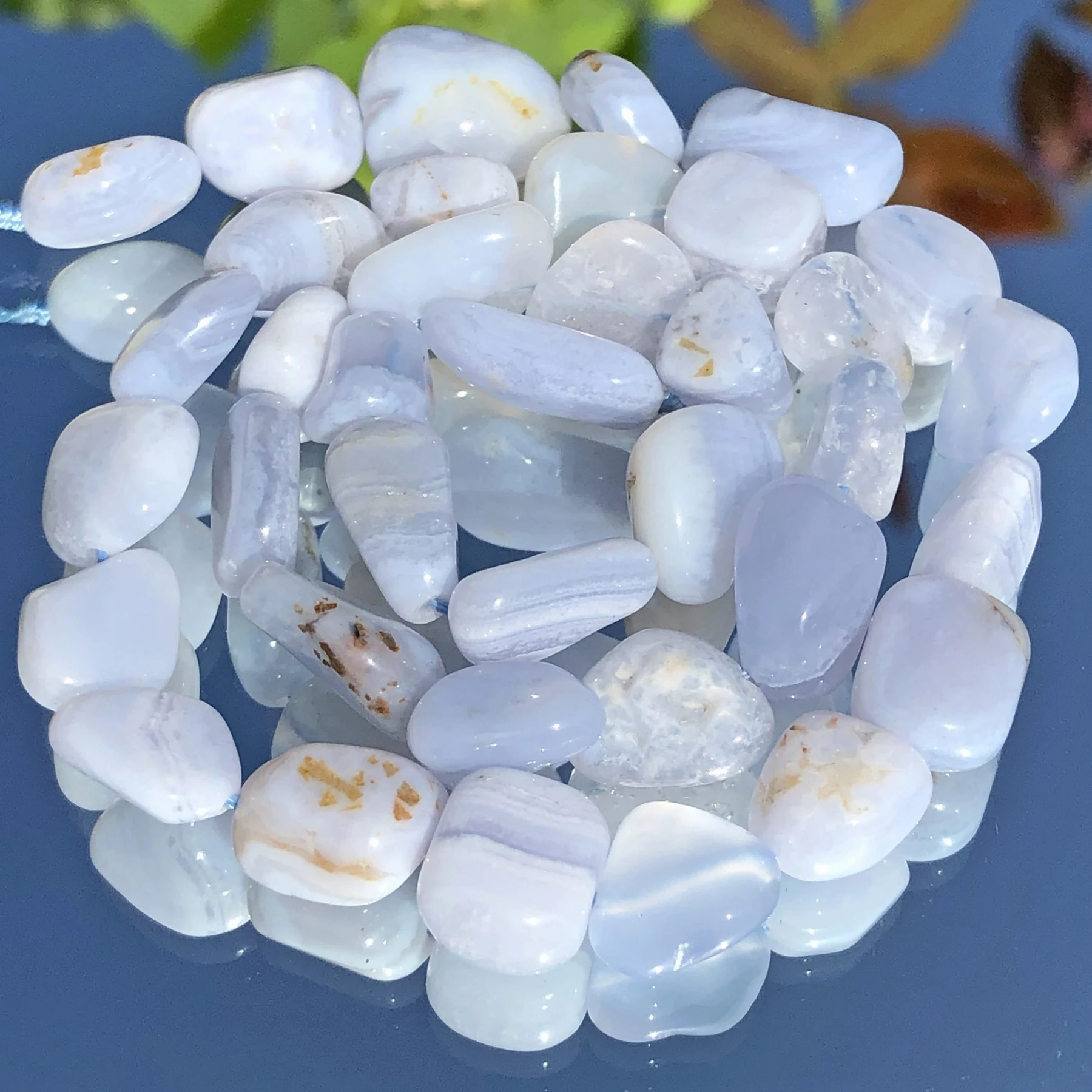 

8-10 мм естественный неправильной формы фиолетовый агат камень Свободные Spacer Бусины из нержавеющей стали для самостоятельного изготовления ...