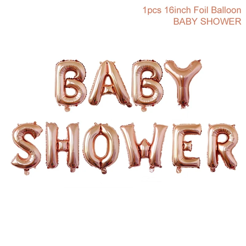 baby shower FENGRISE/вечерние украшения в виде слона для мальчиков и девочек, украшения для вечеринки на день рождения, детские голубые и розовые украшения в виде конфет - Цвет: baby shower