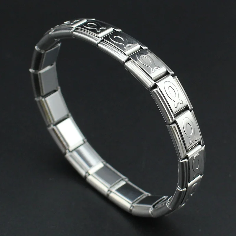 Hapiship Новые Модные женские ювелирные изделия Ширина 9 мм полые рыбы браслет из