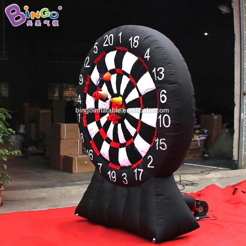 Ткань Оксфорд надувной дартс доска палка для стрельбы стена детской игры с