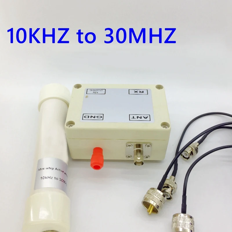 Активная антенна от 10 кГц до 30 МГц мини кнут Hf Lf Vlf Vhf Sdr Rx с портативным