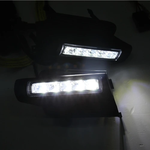 Светодиодный светильник дневного света для Toyota Prado 120 LC120 GRJ120 Land cruiser 2003 ~ 2009