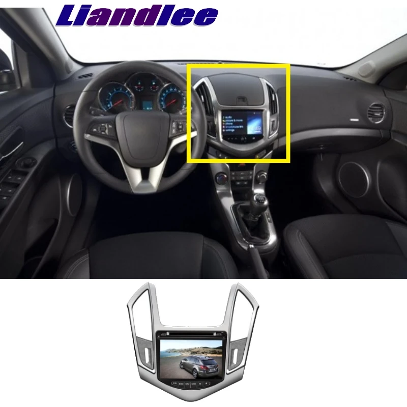 Автомагнитола Liandlee для CHEVROLET CRUZE 2013 ~ 2020 мультимедийный ТВ GPS стерео навигация