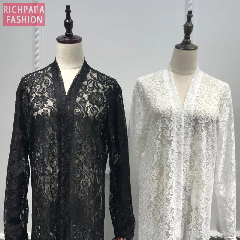 Абая Дубай Кафтан Турецкая мусульманская одежда длинное кружево кимоно кардиган