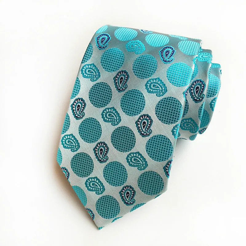 Новый классический мужской галстук в золотую клетку 100% шелк Галстук подходит для