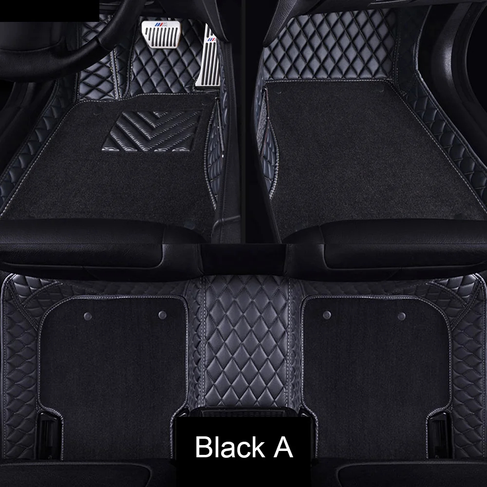 SUNNY FOX Car floor mats for BMW 7 series E65 E66 730Li 735Li 740Li 745Li 750Li 760Li 730d 740d 745D 740i 745i 5D carpet liners |