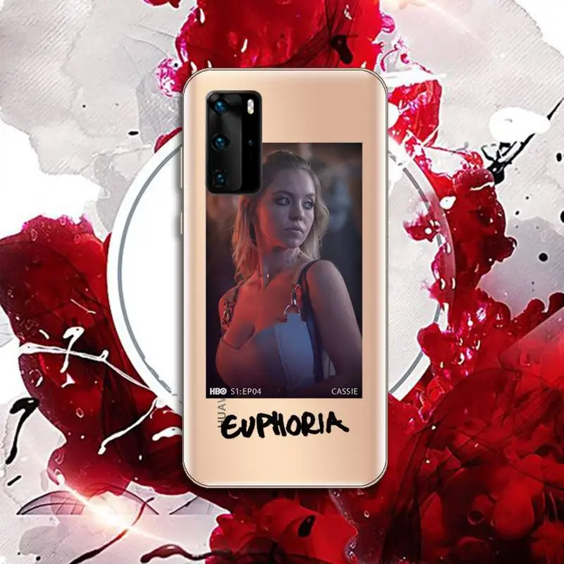 

American TV Series Euphoria Phone Case Transparent for Huawei P honor 8 10i 20 30 40 smart 2019