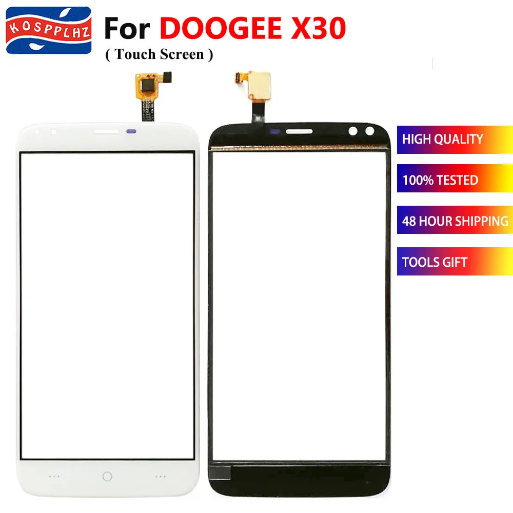 KOSPPLHZ Новый сенсорный экран Для Doogee X30 внешняя стеклянная панель для 5 &quotDoogee