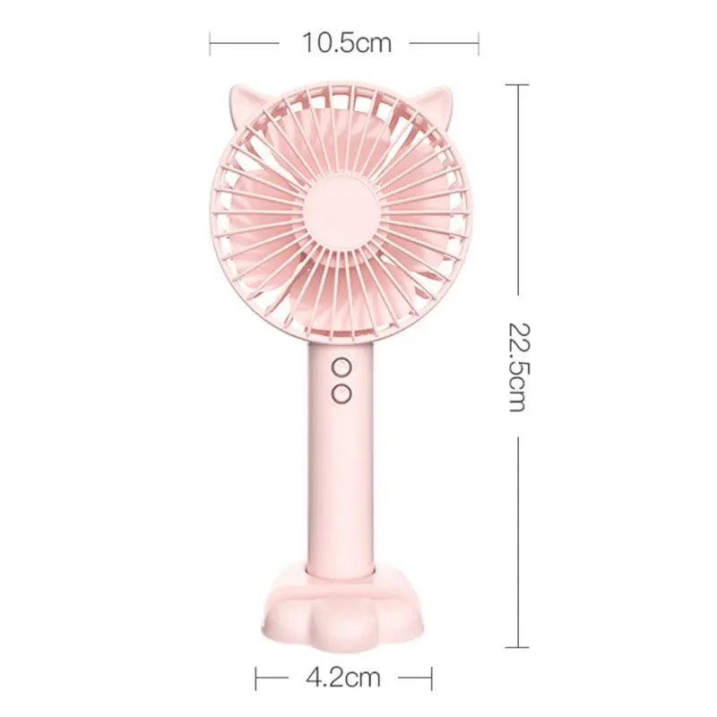 

Creative Mobile Phone Bracket Usb Handheld Fans 3 Speed Adjustable Cooling Fan