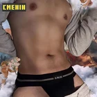 Мужские трусы танга, стринги из модала, быстросохнущие, гей-трусы, бандаж, OR6108