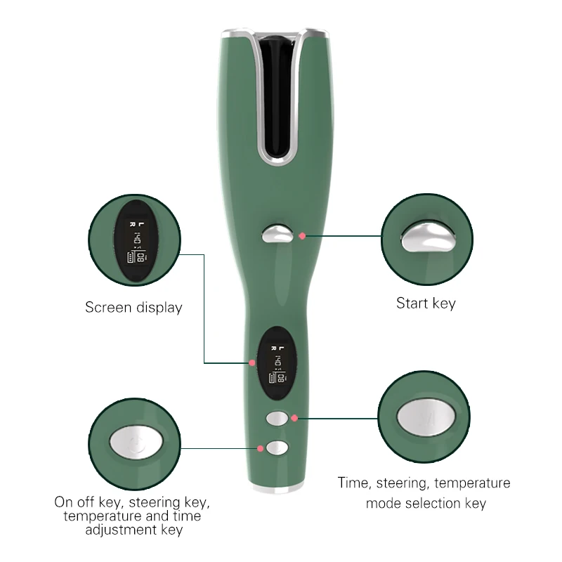Автоматическая Плойка для волос керамическая плойка 1 дюйм | Красота и здоровье