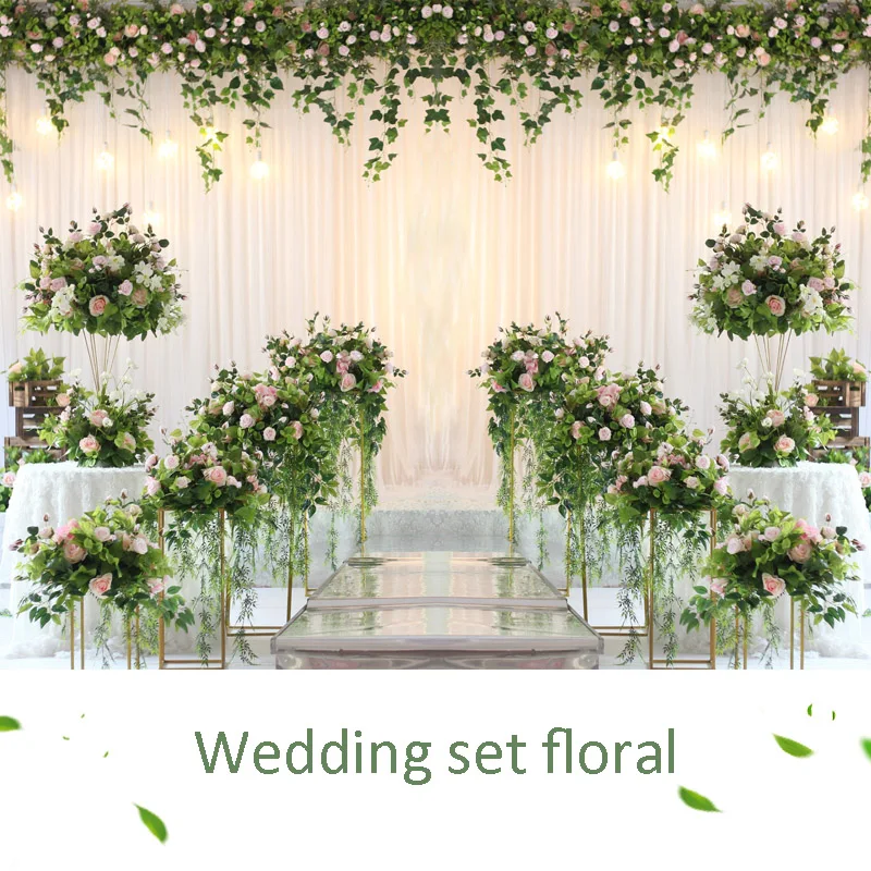 Свадебные вечерние украшения для дома искусственные шелковые цветы аксессуары