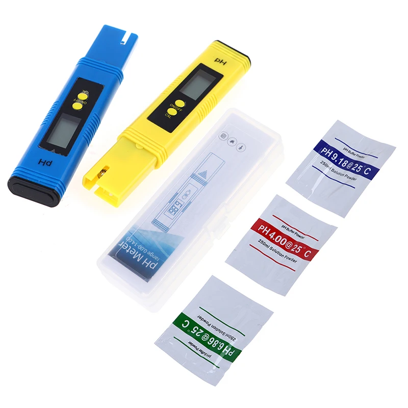 PH-метр цифровой с ЖК-дисплеем Точность 0 01 PH подходит для аквариума бассейна |
