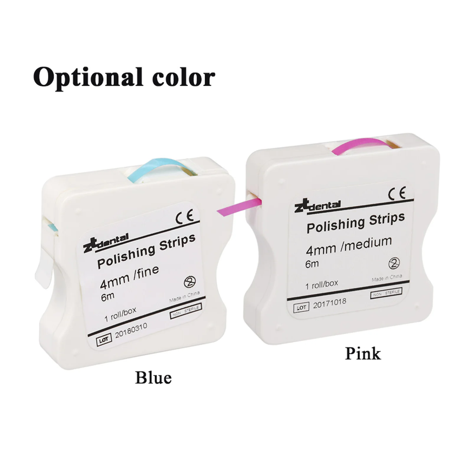 

1Roll/Box D ental Polishing Strip 4mm Resin Tooth Interd ental Sanding Grinding Whitening Teeth Surface D ental Tool