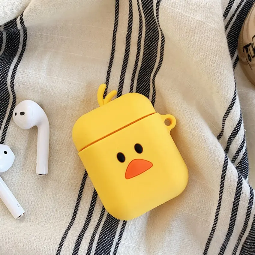 Для AirPods чехол милый мультфильм защитный чехол прекрасный для Airpods беспроводные наушники чехол для Air pods аксессуары чехол для наушников - Цвет: B7