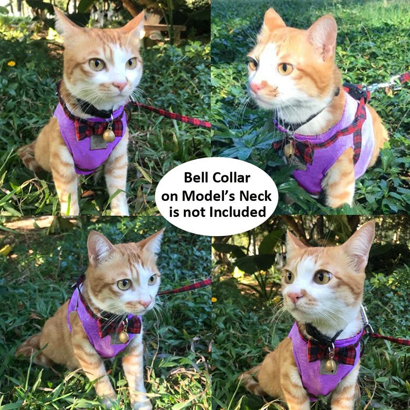 Креативный милый поводок для кошки дышащий жилет ошейник + набор питомца тяговый