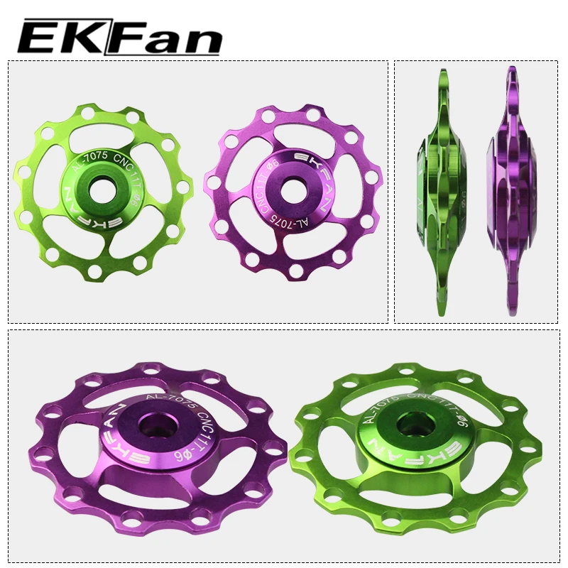 Задний переключатель передач EKFAN 11T для горного велосипеда шкив джоки