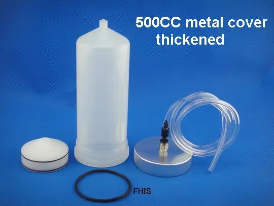 500CC thickening Утолщение взрывозащищенный 100CC/200CC/300CC/500CC спираль Luer замок наконечник шприц-дозатор баррель w адаптер(утолщение - Цвет: 500CC thickening