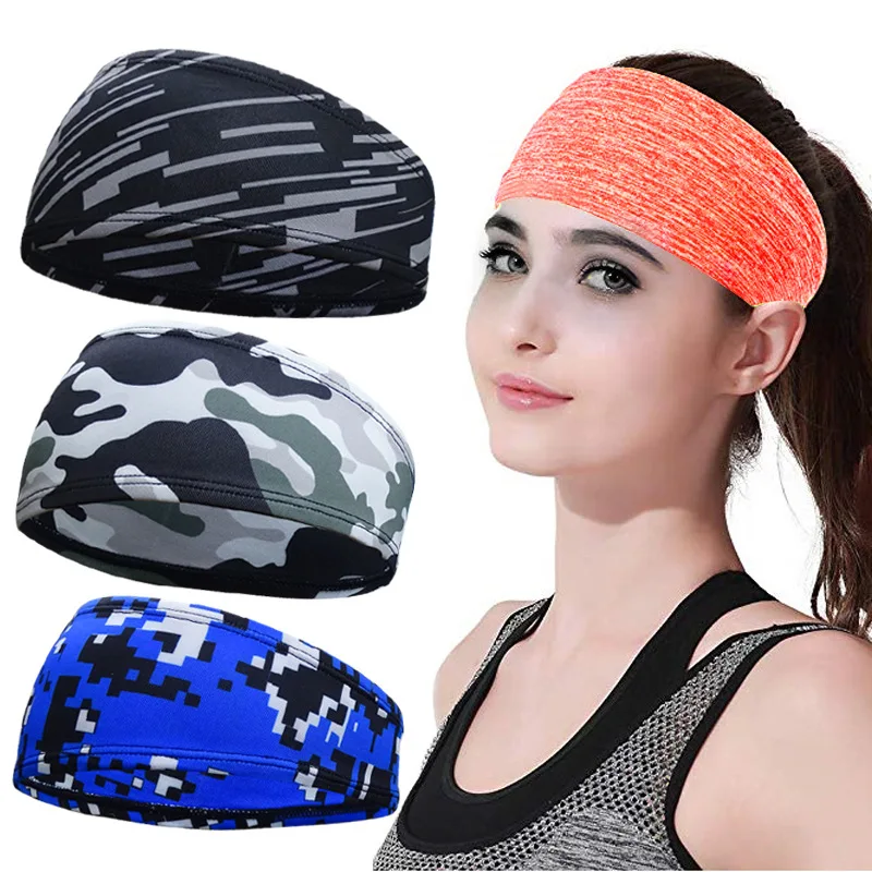 Впитывающая велосипедная повязка на голову Мужская спортивная для волос