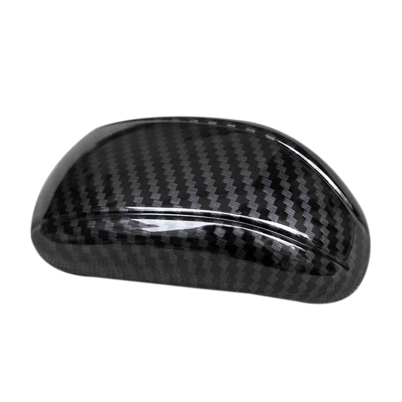 

Выхлопной трубы из углеродного волокна для Mitsubishi Eclipse Cross 2018 2019 Внутренняя крышка ручка переключения рулевого механизма автомобиля протект...