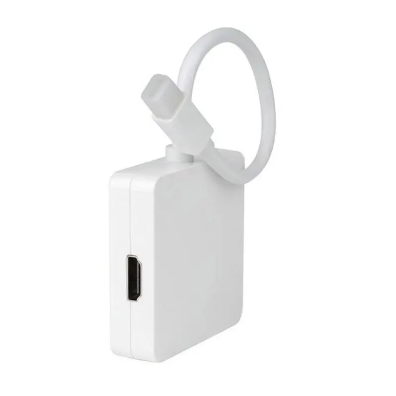 

3 in 1 Mini DP to HDMI-compatible DVI VGA Triple Adapter Cable for Apple iMac MacBook Pro Air