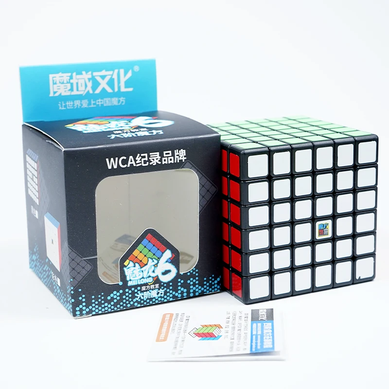 MoYu meilong 6x6x6 кубик магический 65 мм Cubing класс MF6 обновление 6x6 скоростных кубиков