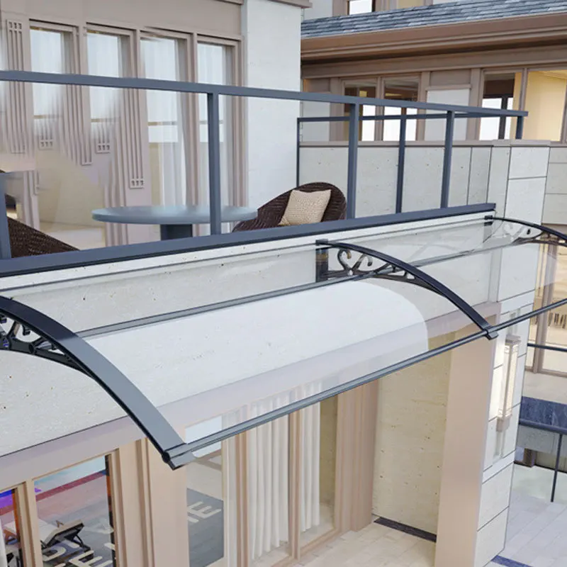 

Outdoor Canopy DIY Household Front Door Windows Rain Cover Anti UV Sun Protection Ultralight Sun Shelter Awning