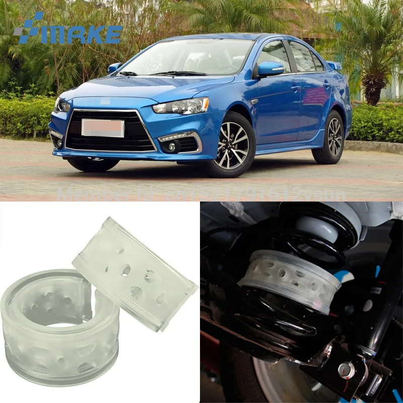 

smRKE For Mitsubishi Lancer EX Car Auto Shock Absorber Spring Buffer Bumper Power Cushion Damper Front/Rear High Quality SEBS