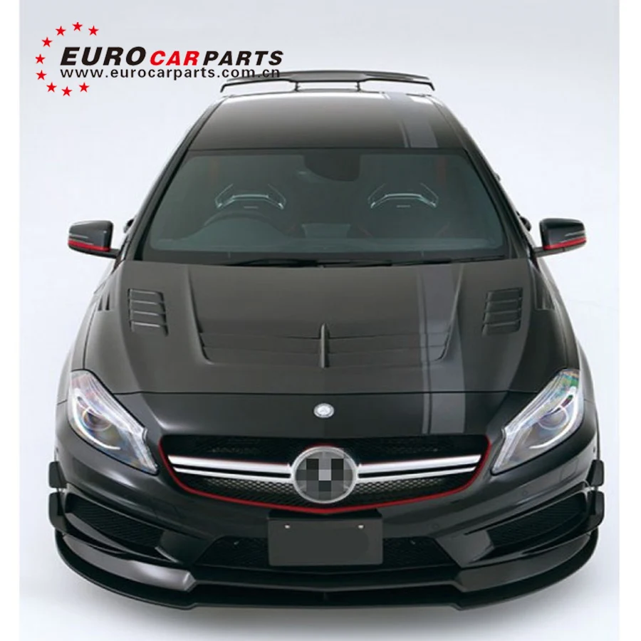 A class w176 carbon finber bonnet for A180 A200 A260 A45 hood scoop Engine cover | Автомобили и мотоциклы
