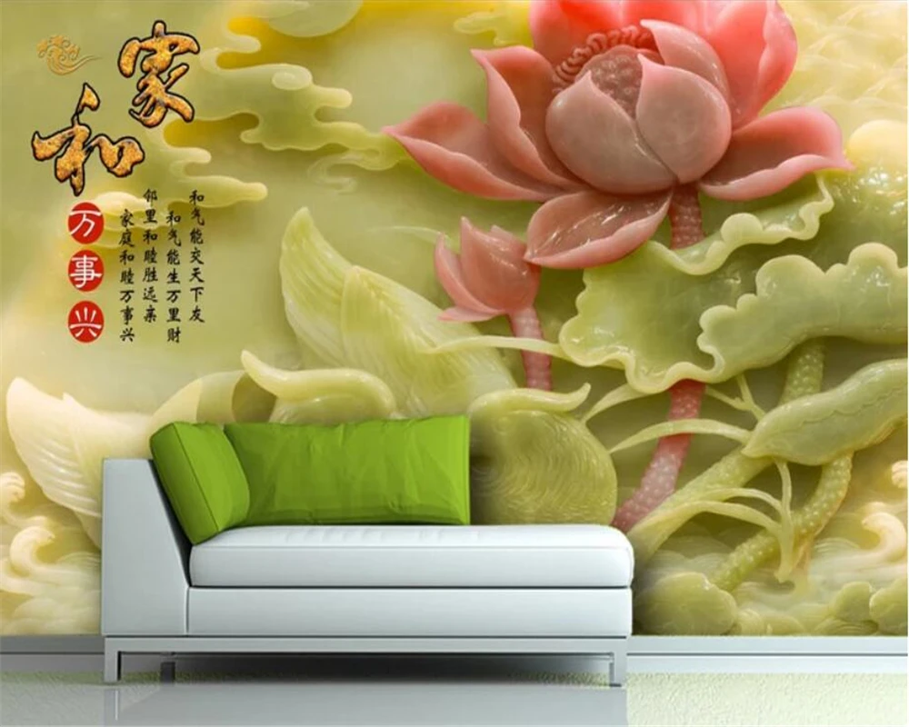 Пользовательские обои 3d крупногабаритный рисунок и все предметы резьба по