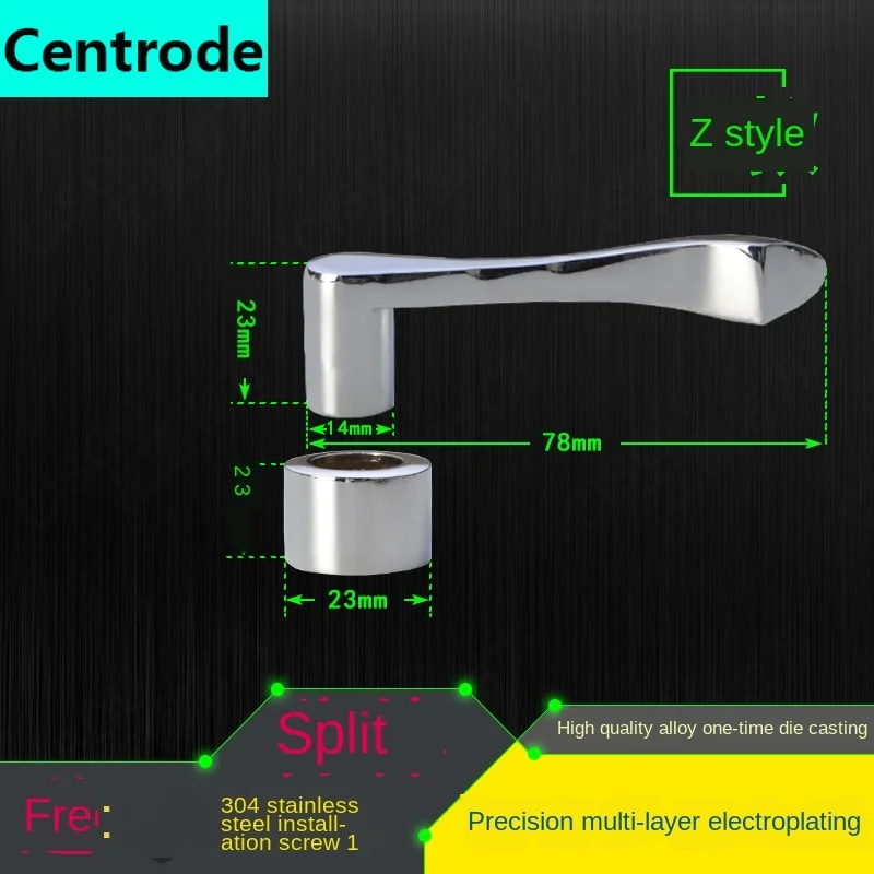 Ручка переключателя для смесителя аксессуары треугольный клапан маленький