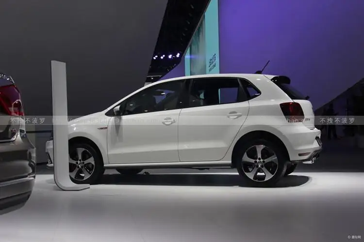 ABS черный автомобиль заднее крыло багажника выступ Спойлеры для VW Защитные чехлы для сидений, сшитые специально для Volkswagen POLO GTI 2011 2012 2013