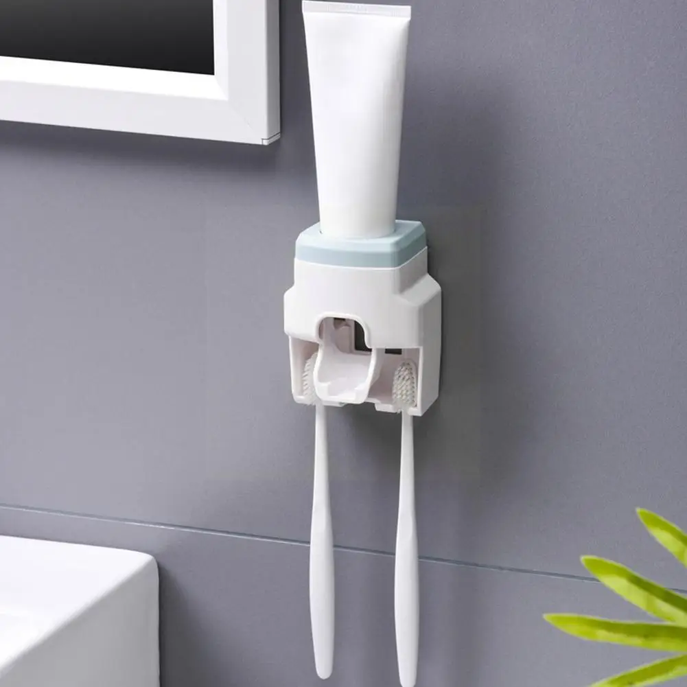 

Nordic Toothpaste Holder Free Perforation Wall Automatic Toothbrush Dispenser Mounted Toothpaste Holder B4z8