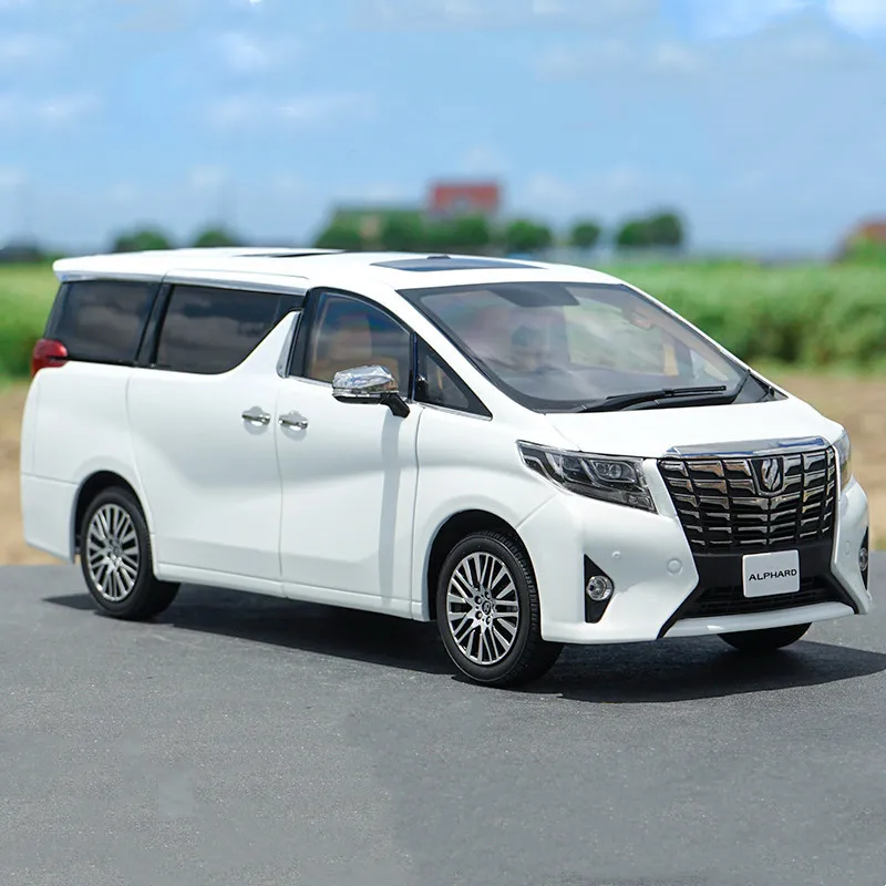 

Модель автомобиля из сплава 1/18, модель Qihui Toyota Alpha, коллекция, украшение, праздничный подарок
